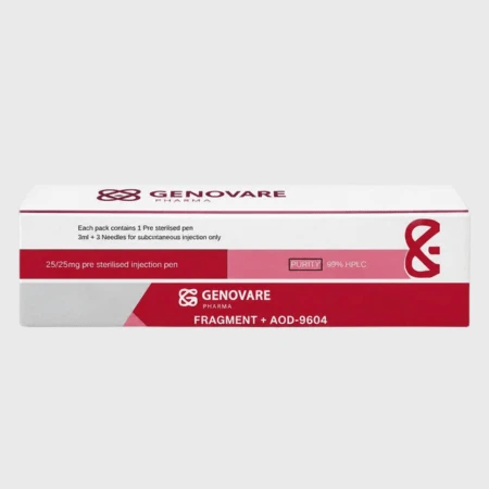 HGH Fragment (176-191) + AOD-9604 50mg Total (25mg + 25mg) AQ Pen